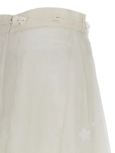 Shop Zimmermann 'matchmaker' Skirt In White