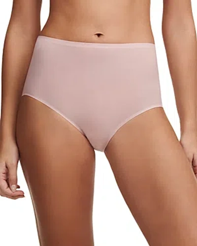 Shop Chantelle Soft Stretch One-size Seamless Briefs In English Rose