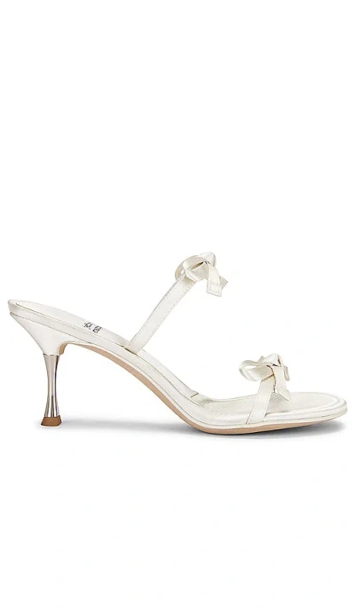 Shop Jeffrey Campbell Bow-bow Sandal In Ivory