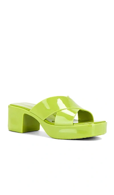 Shop Jeffrey Campbell Bubblegum Sandal In Green