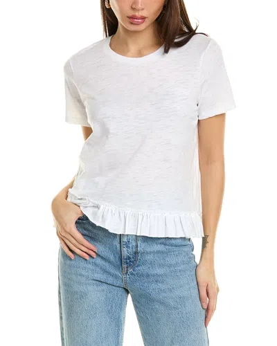 Shop Goldie Boxy T-shirt In White