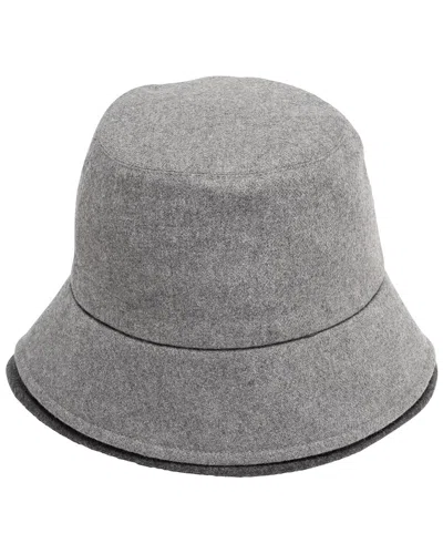 Shop Eugenia Kim Suzuki Wool-blend Hat In Grey