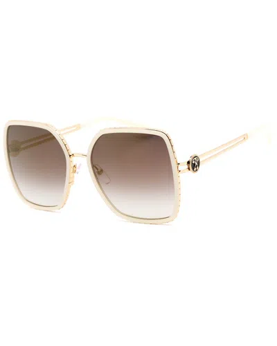 Shop Moschino Women's Mos096/s 57mm Sunglasses In White