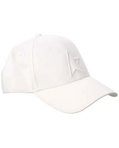 Shop Golden Goose Embroidered Star Baseball Cap In White
