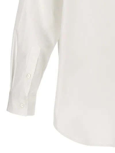 Shop Alyx 1017  9sm 'oversized Logo' Shirt In White