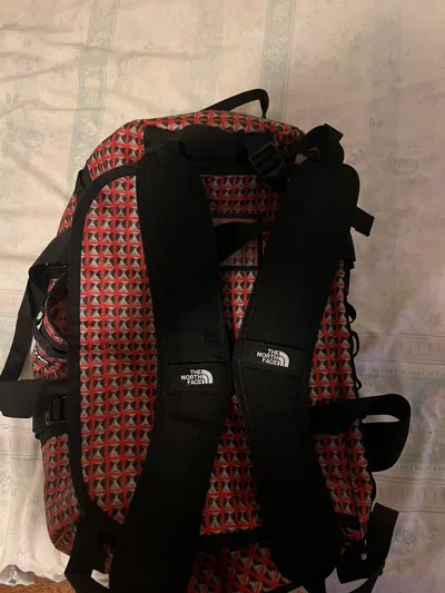 Pre-owned Supreme X The North Face Supreme The North Face Studded Camp Duffel Bag In Red