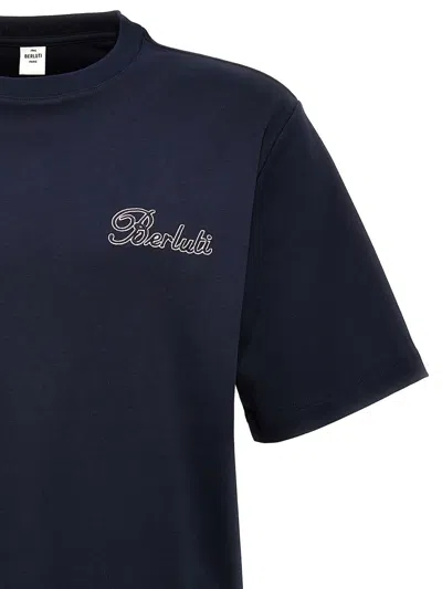 Shop Berluti 'thabor' T-shirt In Blue