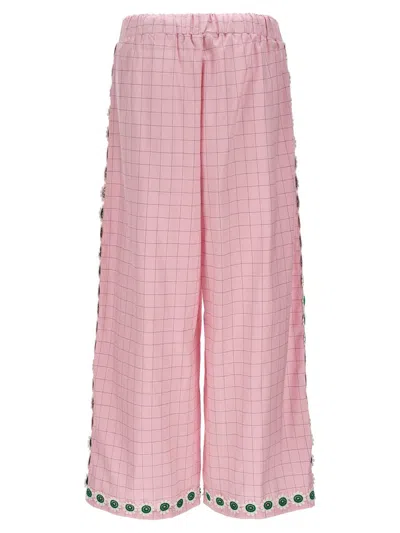 Shop Flora Sardalos Complete 'sikinos' Pajama In Pink