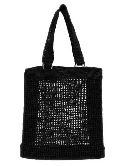 Shop Ibeliv 'fasika' Shopping Bag In Black