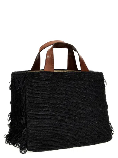 Shop Ibeliv 'onja' Handbag In Black