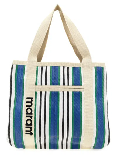 Shop Isabel Marant 'darwen' Shopping Bag In Multicolor