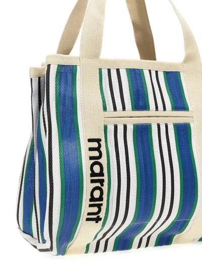 Shop Isabel Marant 'darwen' Shopping Bag In Multicolor