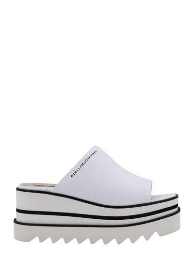 Shop Stella Mccartney Sneak Elyse Sandals In White