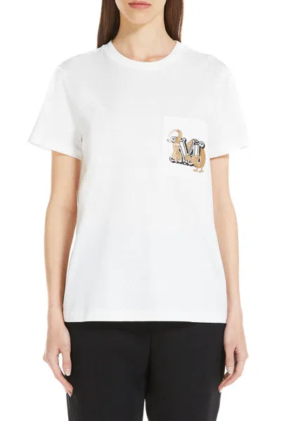 Shop Max Mara T-shirts And Polos In White