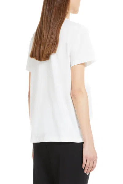 Shop Max Mara T-shirts And Polos In White