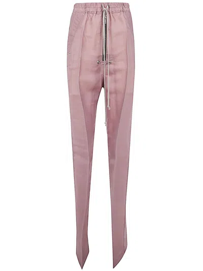 Shop Rick Owens Drawstring Geth Belas Pants Clothing In Pink & Purple