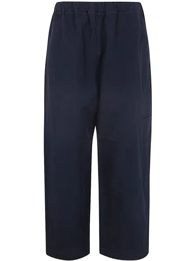 Shop Sofie D Hoore Wide Pants With Elastic Waist Clothing In Blue
