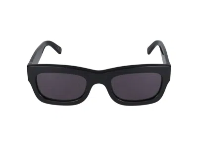 Shop Marni Eyewear Rectangular Frame Sunglasses In Black