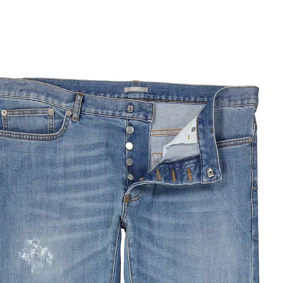 Shop Dior Denim Jeans In Blue