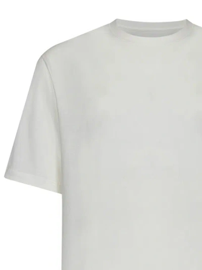 Shop Jil Sander White Cotton Jersey T-shirt