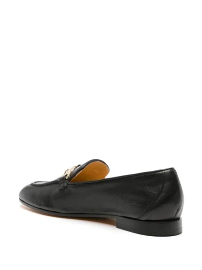 Shop Doucal's Horsebit-detail Leather Loafers In Black