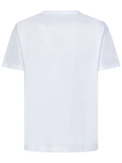 Shop Maison Margiela Logo Printed T-shirt In White