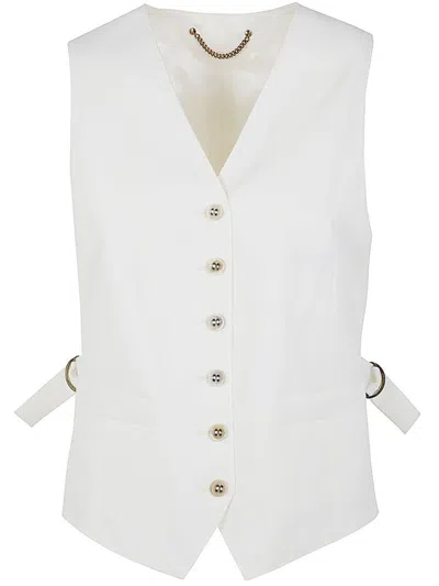 Shop Golden Goose Journey W`s Laika Vest Clothing In White