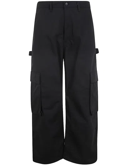 Shop Junya Watanabe X Comme Des Garçons Maxi Cotton Cargo Clothing In Black