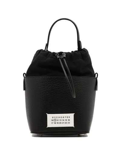 Shop Maison Margiela "5ac" Crossbody Bag In Black