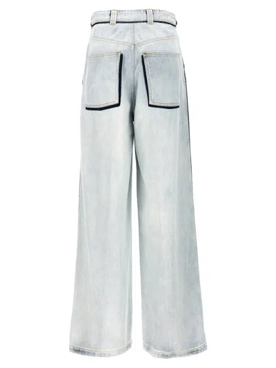 Maison Margiela 5 Pockets Carpenter Jeans In Blue