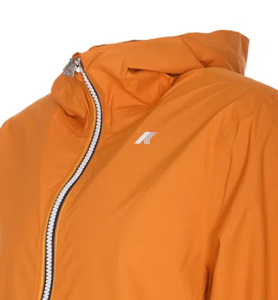 Shop K-way Jackets In Orange