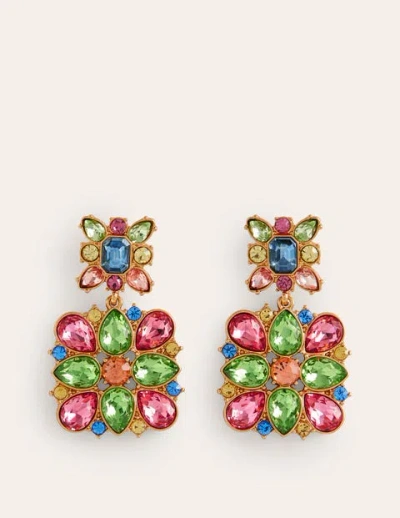 Shop Boden Jewel Mega Earrings Multi Women
