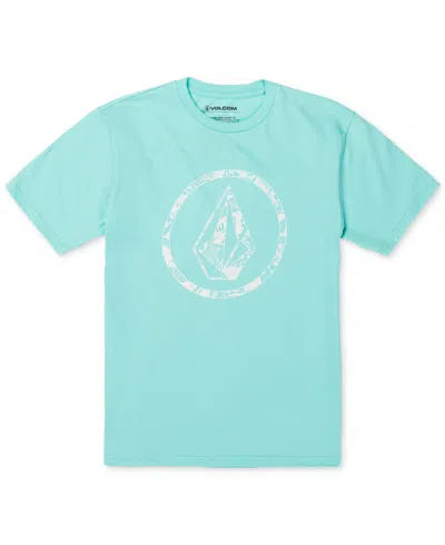 Shop Volcom Big Boys Circle Stone Graphic Cotton T-shirt In Ceb