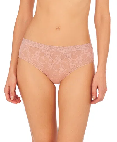 Natori Bliss Allure Lace Girl Briefs In Rose Beige