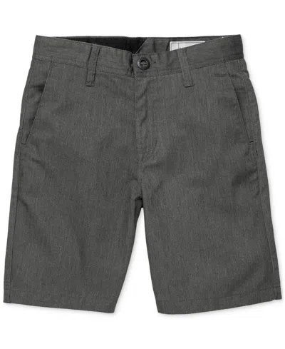 Shop Volcom Big Boys Chino Shorts In Gray