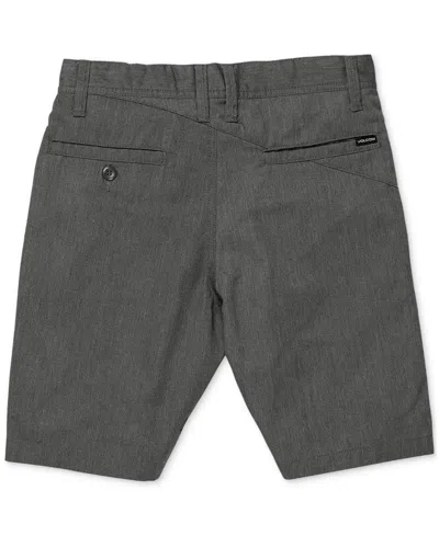 Shop Volcom Big Boys Chino Shorts In Gray
