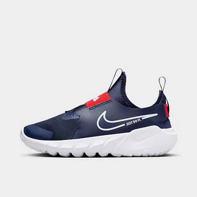 Shop Nike Big Kids' Flex Runner 2 Running Shoes In Blue