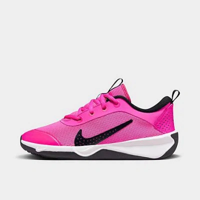 Shop Nike Big Kids' Omni Multi-court Casual Shoes In Pink