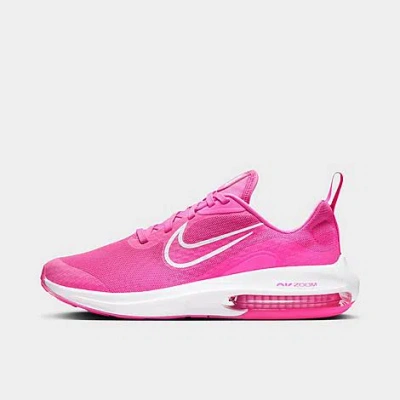Shop Nike Big Kids' Air Zoom Arcadia 2 Running Shoes In Pink