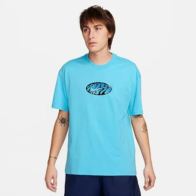 Shop Nike Sportswear Max 90 T-shirt In Baltic Blue