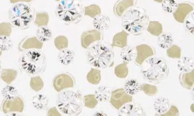 Shop L'alingi Melini Crystal Embellished Resin Clutch In Clear