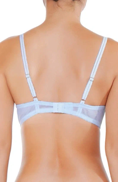 Huit Paradis Underwire Bra In Sky Blue