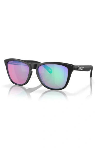 Oakley Frogskins 54mm Prizm™ Rectangular Sunglasses In Matte Black