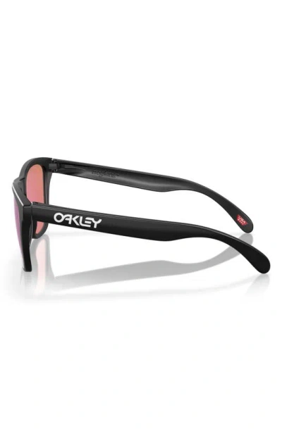 Oakley Frogskins 54mm Prizm™ Rectangular Sunglasses In Matte Black