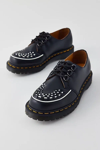 Shop Dr. Martens' Ramsey 3-eye Leather Creeper Shoe In Black, Women's At Urban Outfitters