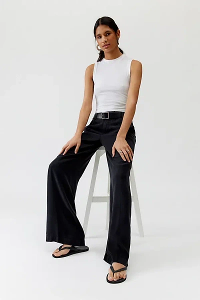 Shop Pistola Jayden Wide-leg Pant In Black, Women's At Urban Outfitters