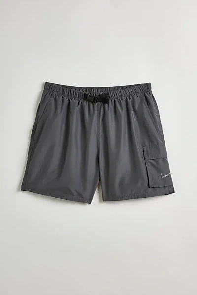 Shop Nike Packable Belted Cargo Short In Iron Grey, Men's At Urban Outfitters