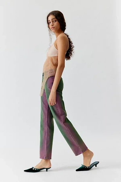 Shop Basic Pleasure Mode Column Jean In Purple, Women's At Urban Outfitters
