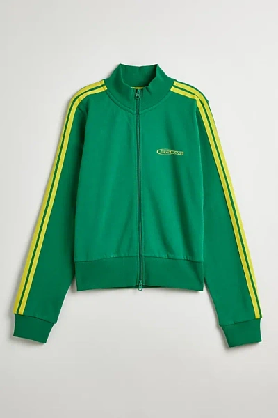 Shop Iets Frans . … Shrunken Track Jacket In Green At Urban Outfitters