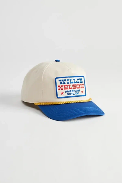 Shop American Needle Willie Nelson Baseball Hat In Ivory, Men's At Urban Outfitters
